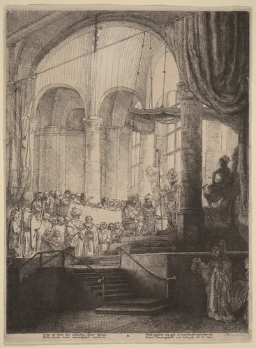 Medea, or the Marriage of Jason and Creusa by Rembrandt van Rijn, print, 1648