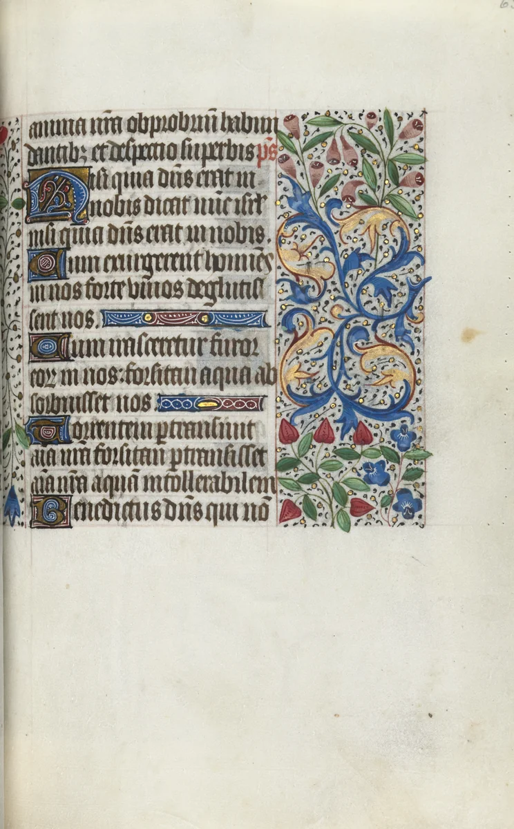 Book of Hours (Use of Rouen): fol. 65r by Master of the Geneva Latini, book, 1465-1475