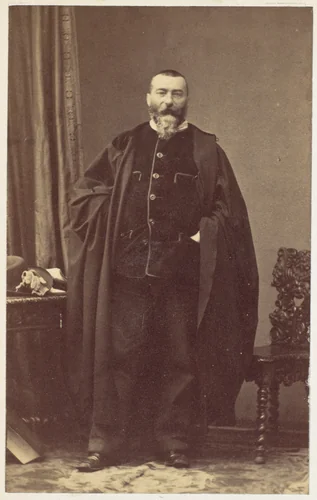 Alphonse Karr by André Adolphe-Eugène Disdéri, photograph, 1850-1859
