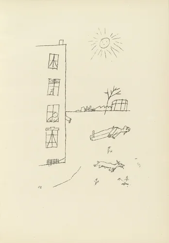 Mord (plate, folio 16) from Ecce Homo by George Grosz, illustrated book, 1922