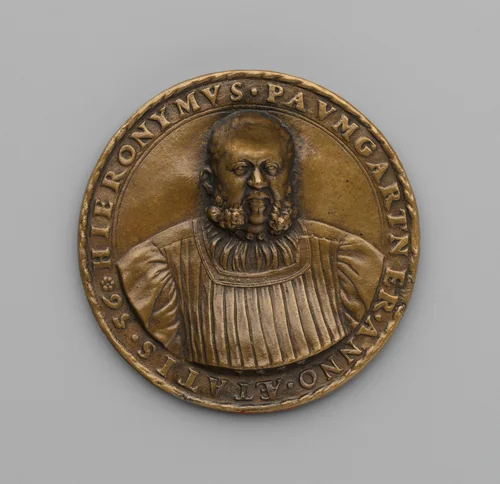Nuremberg church-warden Hieronymus Paumgartner (1497–1565) by Joachim Deschler, metalwork, 1553