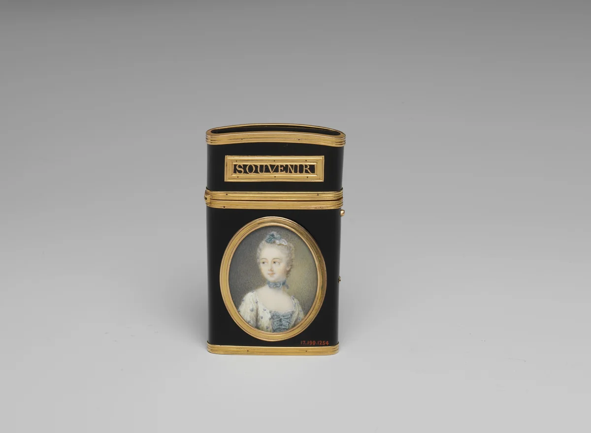 Souvenir by Jean-Pierre Mendouze, metalwork, 1787-1788