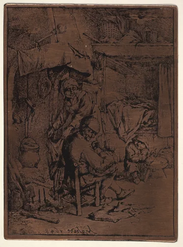 The Pater Familias by Adriaen van Ostade, other, 1648