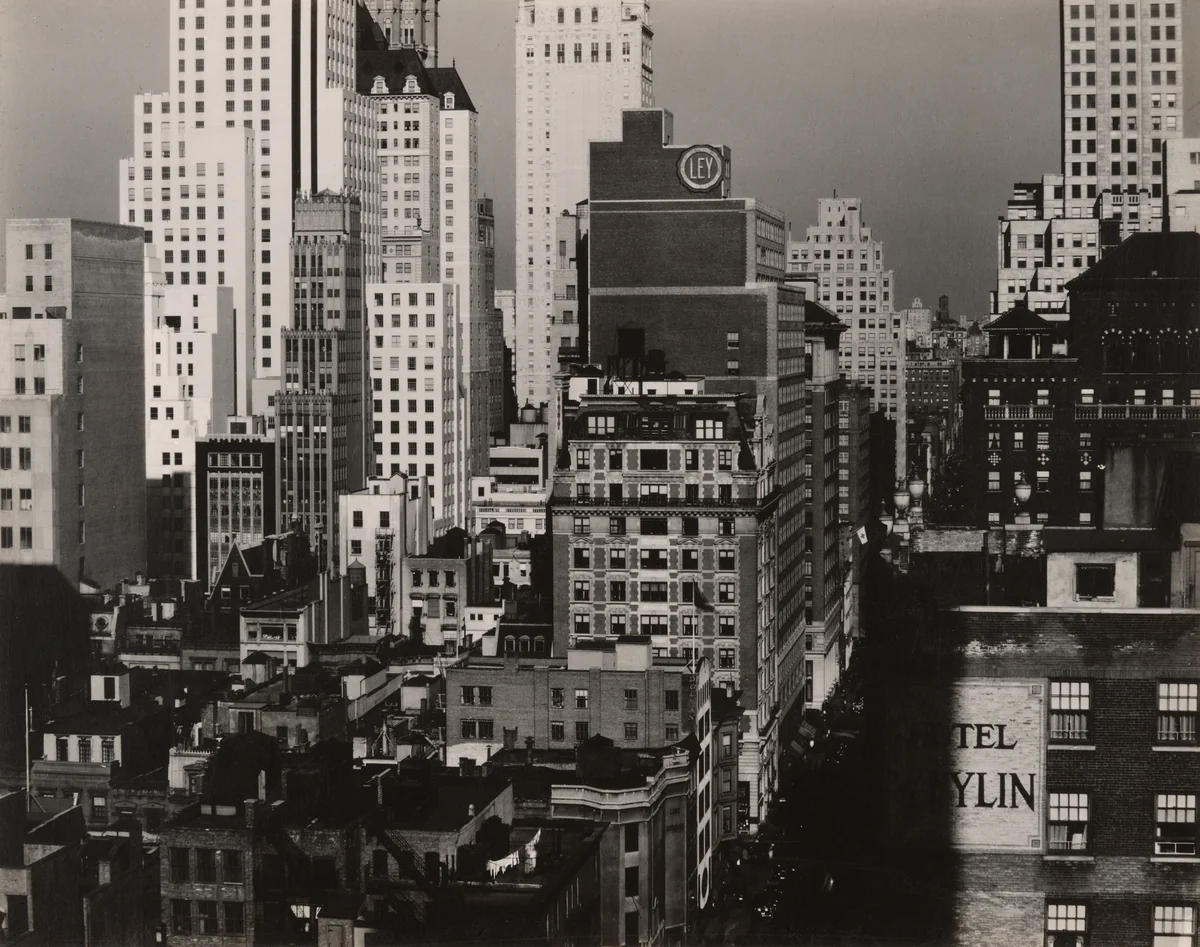 From My Window at An American Place, North by Alfred Stieglitz, photograph, 1930-1931