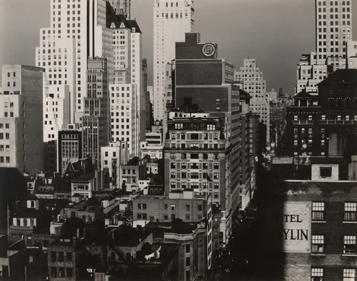 From My Window at An American Place, North by Alfred Stieglitz, photograph, 1930-1931
