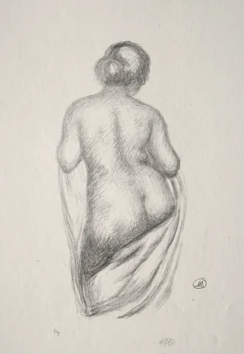 Nude by Aristide Maillol, print, 1900-1941