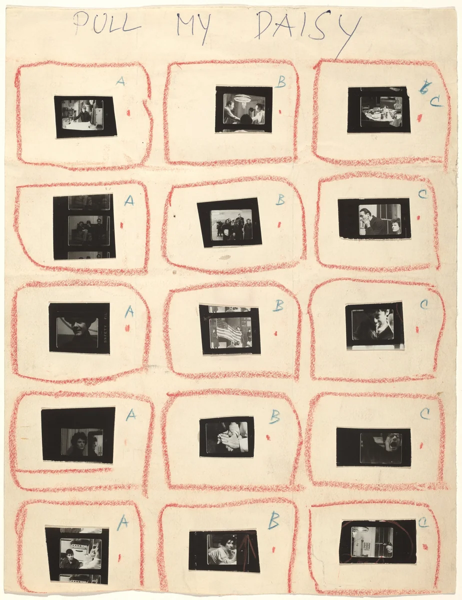 Pull My Daisy by Robert Frank, photograph, 1959