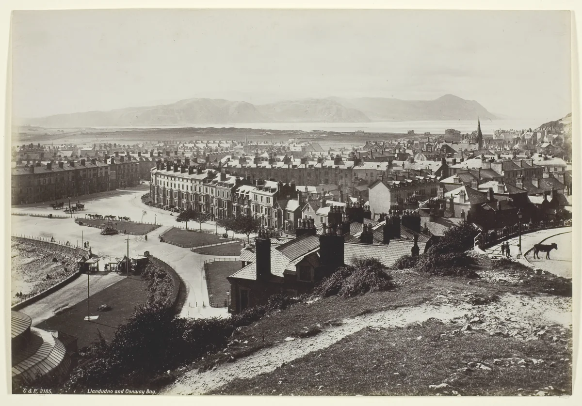 Llandudno and Conway Bay by Francis Bedford, photograph, 1860-1894