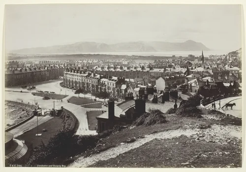 Llandudno and Conway Bay by Francis Bedford, photograph, 1860-1894