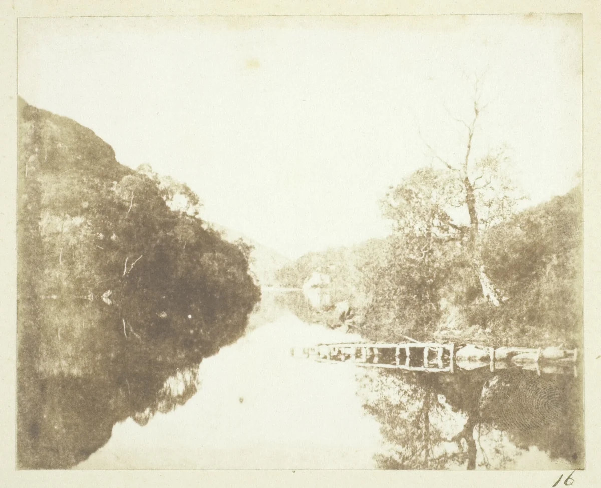 Scenery of Loch Katrine by William Henry Fox Talbot, photograph, 1844