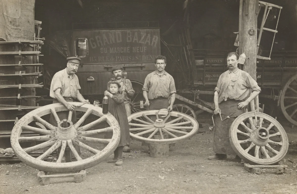 Charron, Papiers photographiques – Duvau, Saint-Denis by Unidentified Photographer, photograph, 1910