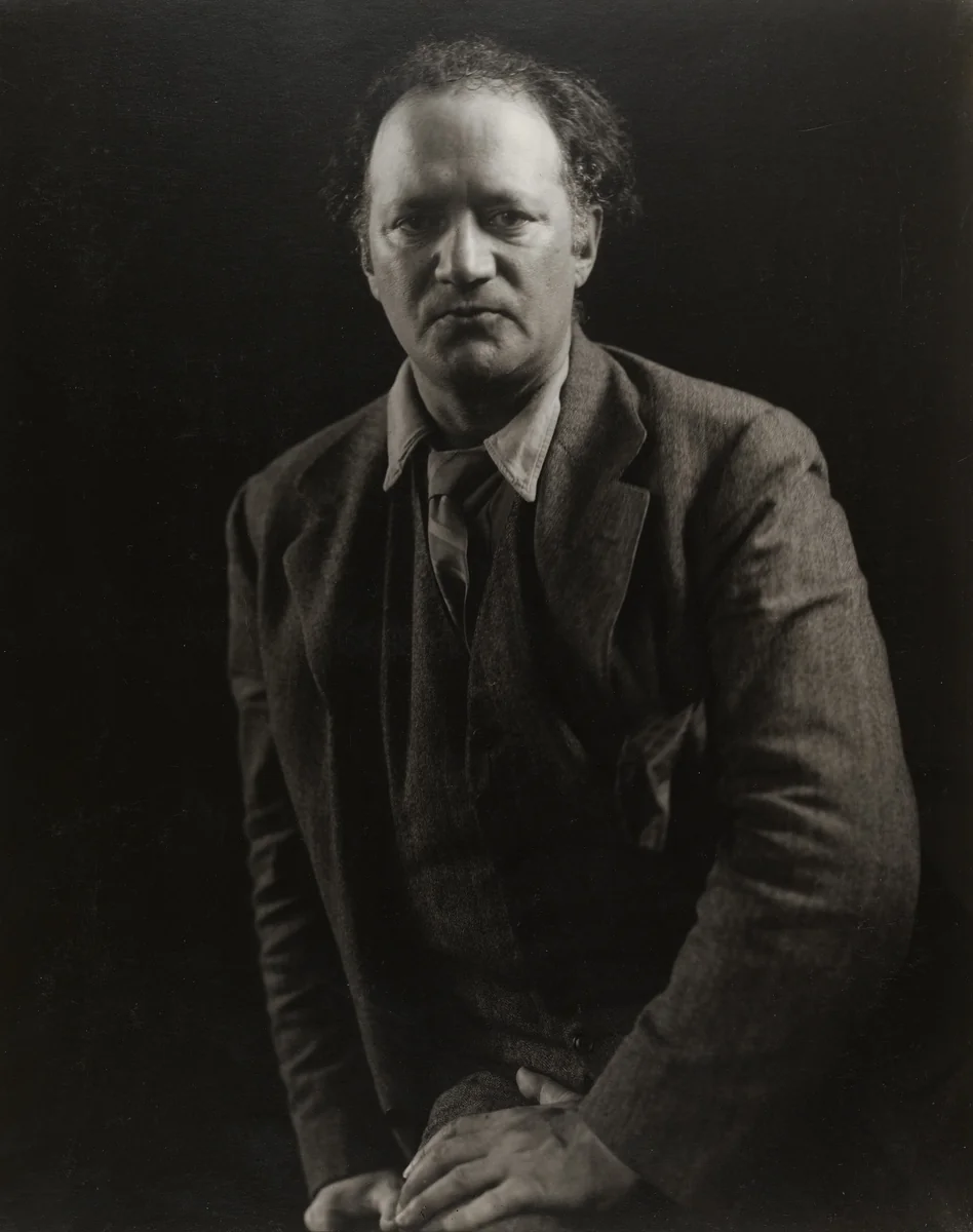 Jacob Epstein by Edward Steichen, photograph, 1927