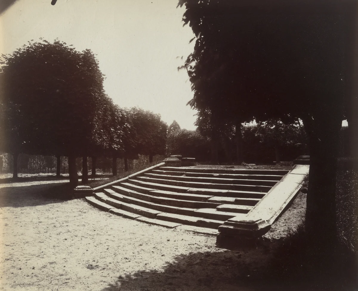 Parc de Sceaux by Eugène Atget, photograph, 1919