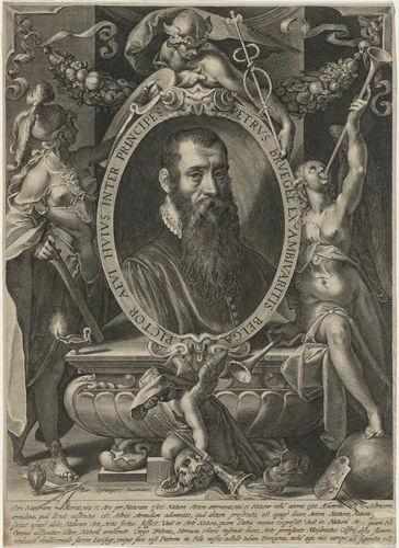 Peter Brueghel by Aegidius Sadeler II
Bartholomaeus Spranger, print, 1570-1629