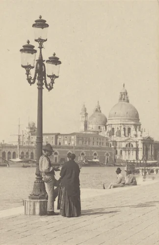 Gossip, Venice by Alfred Stieglitz, photograph, 1894
