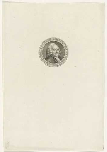 Portret van Pieter van Bleiswijk by Abraham Jacobsz. Hulk, print, 1787